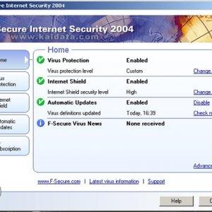 Интернет-безопасность F-secure 2004