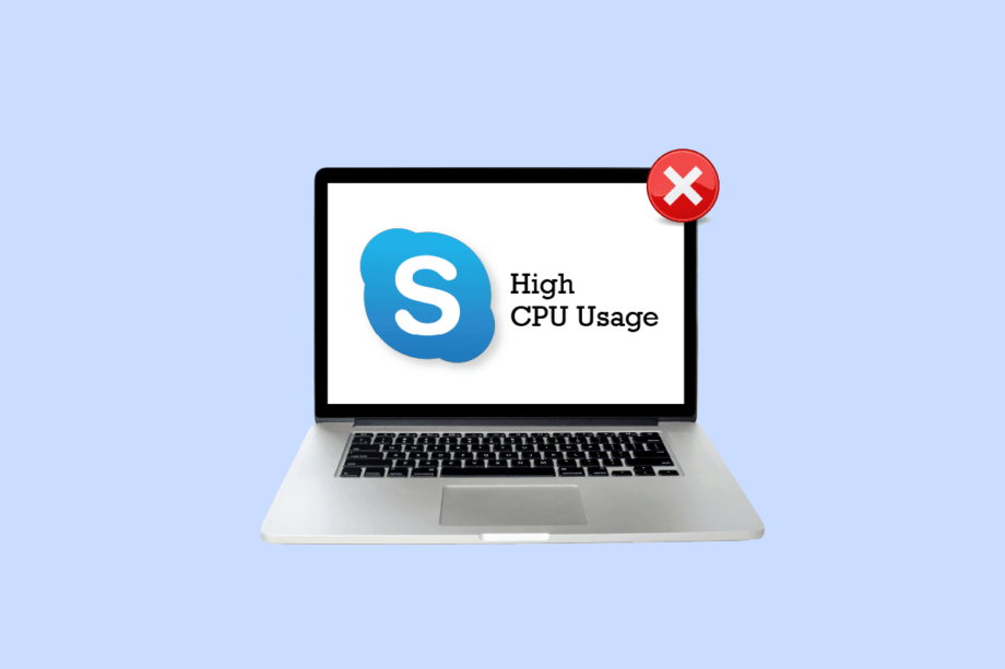 Исправить высокую загрузку ЦП в Skype в Windows 10