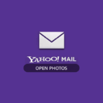 Как открыть фотографии Yahoo Mail