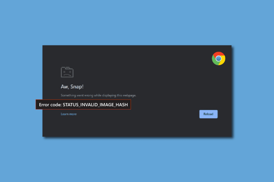 Исправить ошибку недопустимого хэша статуса Google Chrome