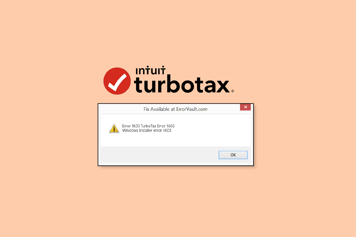Исправлена ​​фатальная ошибка 1603 при попытке обновить TurboTak.