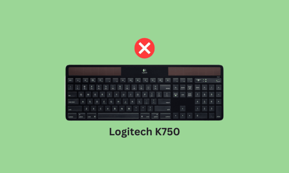Как исправить Logitech K750, который не работает