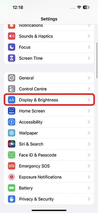 Как настроить Always On Screen в iPhone 14 Pro
