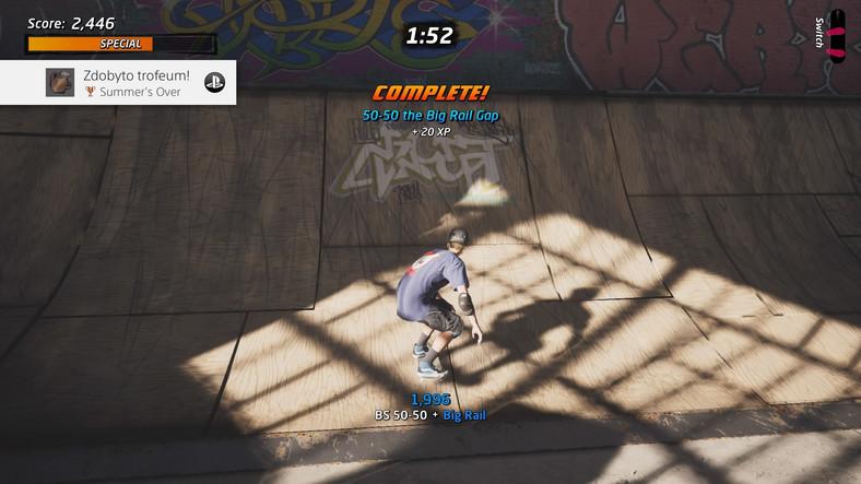 Tony Hawk’s Pro Skater 1+2 — скриншот из версии для PS4