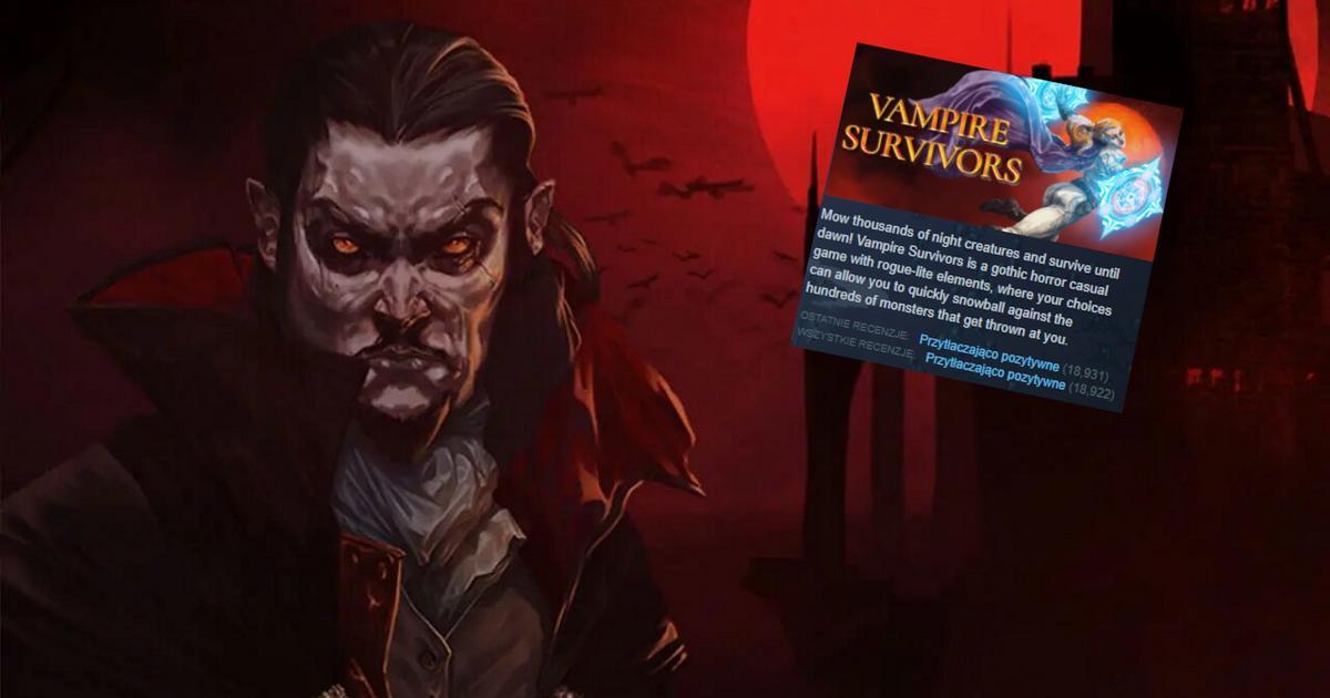 Мы играем в Vampire Survivors — игру за 10 злотых, которая составляет 99 процентов. положительные оценки в Steam и покоряет Twitch