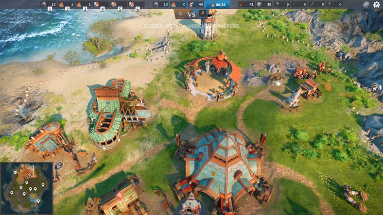 The Settlers — скриншот из ранней версии игры