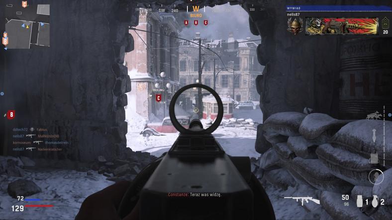 Call of Duty: Vanguard — Скриншот бета-версии PS5 (режим 120 кадров в секунду)