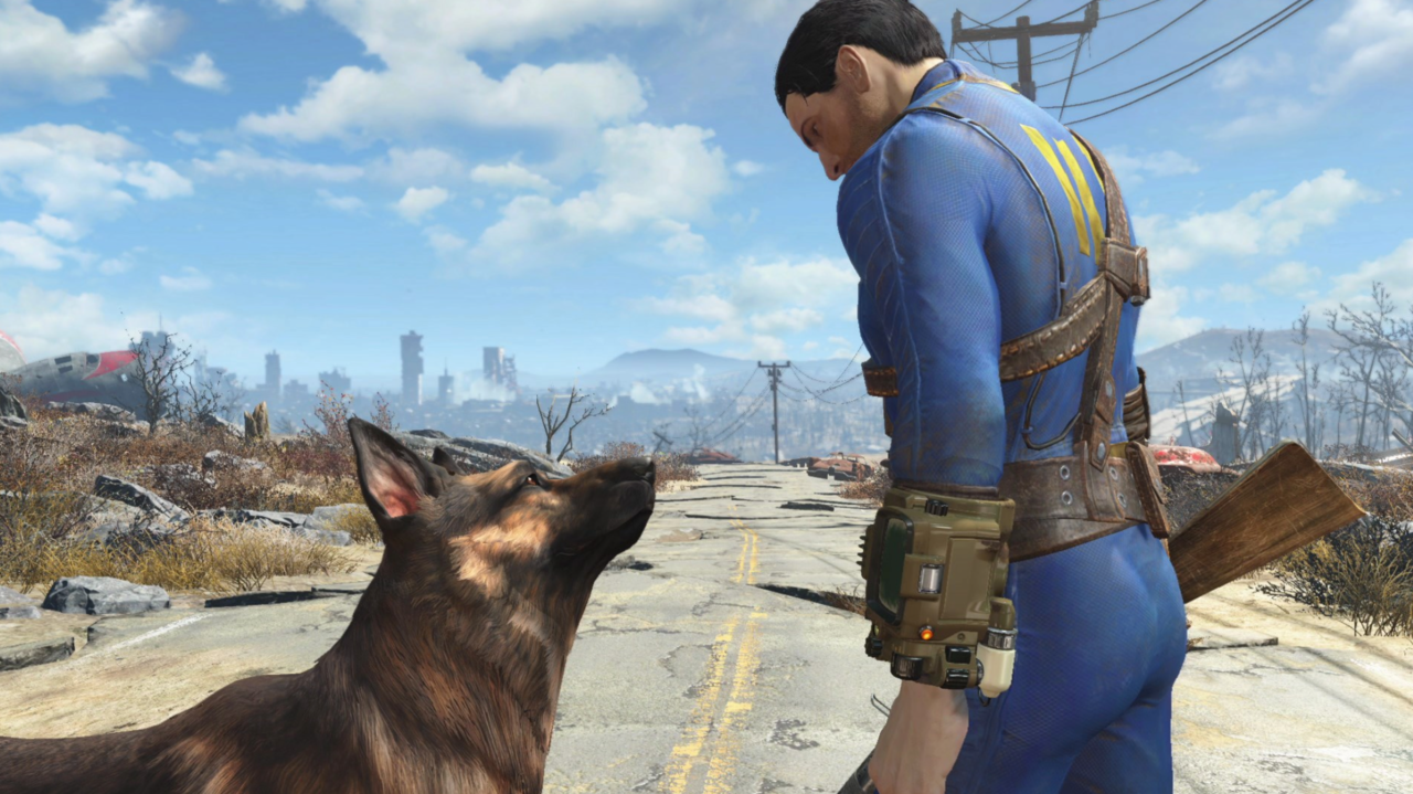 Сцена из Fallout 4