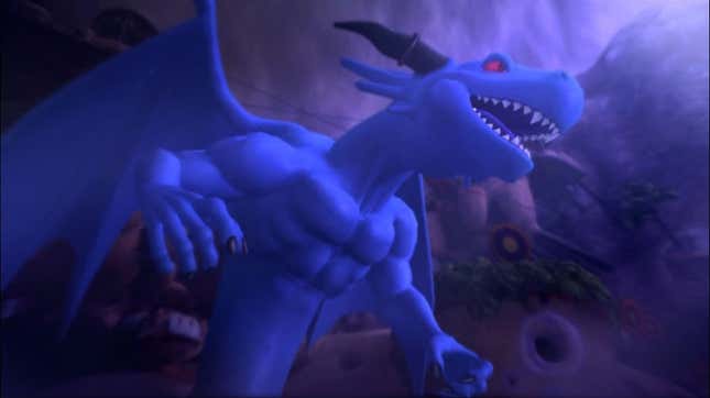 Скриншот главной тени из Blue Dragon.