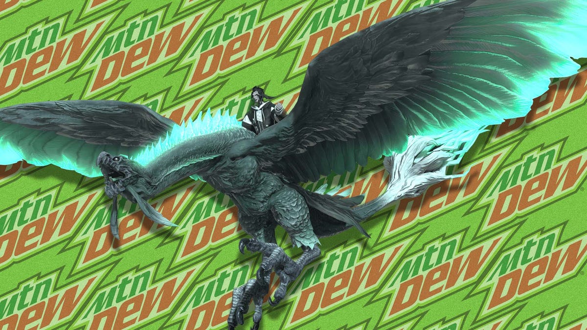 В Final Fantasy XIV добавлена ​​птица в стиле Mountain Dew