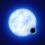 An artist’s impression of the binary system VFTS 243