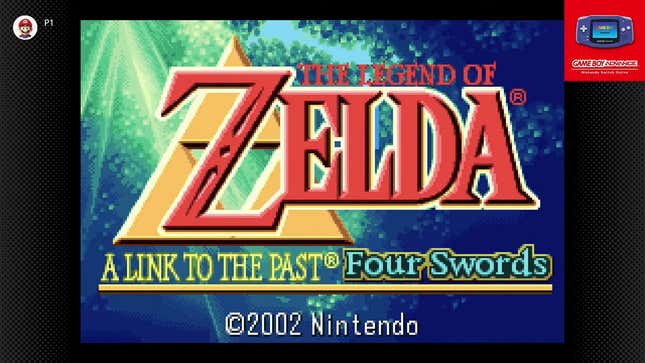Главный экран игры Zelda отображается во время мероприятия Nintendo.