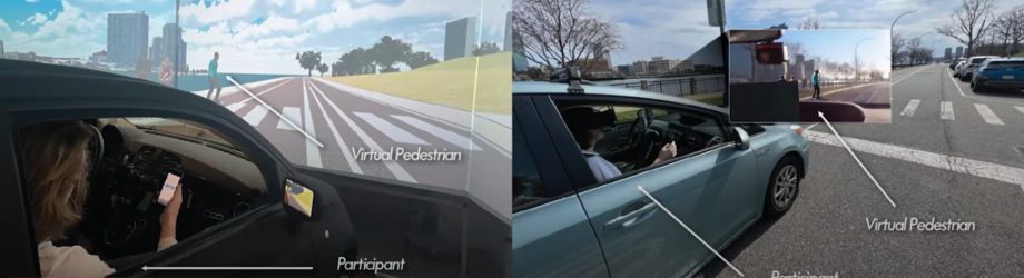 Виртуальная и смешанная реальности сходятся в новом симуляторе вождения