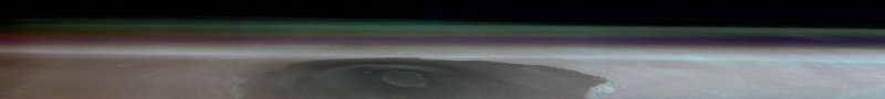 Марсианская Одиссея НАСА запечатлела огромный вулкан, совершающий около 100 000 орбит