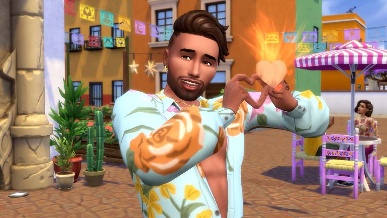 Новое дополнение для Sims 4 Lovestruck добавляет глубину любовной жизни симов