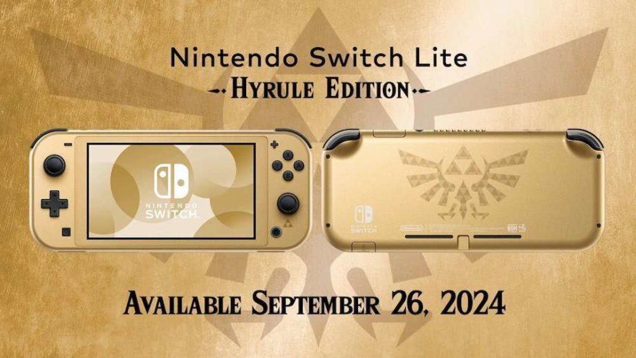 Nintendo Switch Lite на тему Zelda выйдет вместе с Echoes Of Wisdom