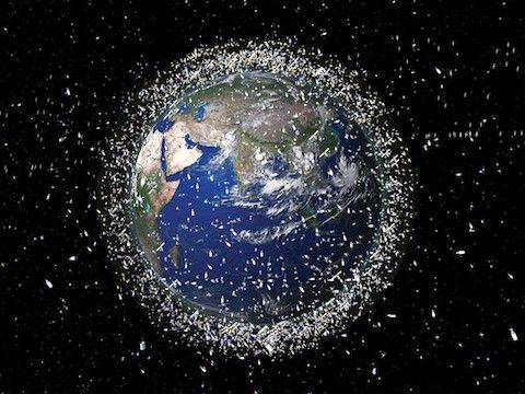 Космический мусор вокруг Земли