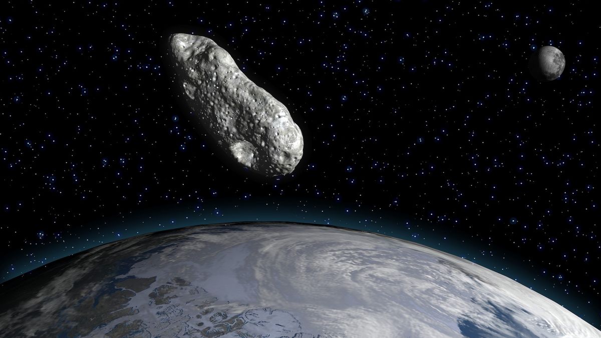 Недавно обнаруженный астероид, превышающий по размерам Великую пирамиду Гизы, пролетит между Землей и Луной в субботу